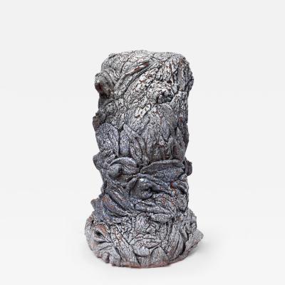 Organic blue side table by Helder 2023 