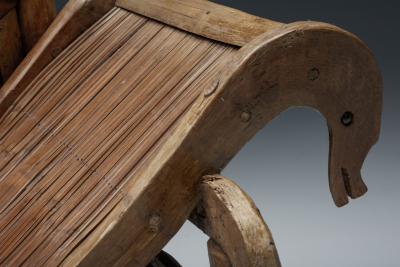 Oriental Bamboo Sofa Bed 20th Century