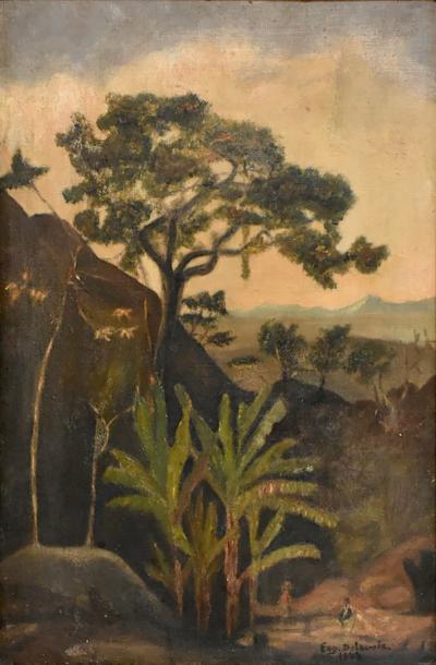 Orientalist animated scene painting XIXth c 