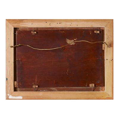 Orientalist oil painting with Equestrian subject