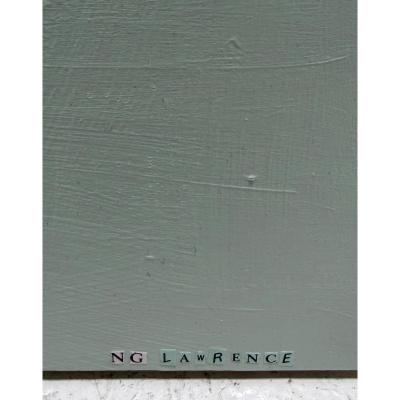 Orig Nancy Goodman Lawrence Acrylic Collage Painting Getting There