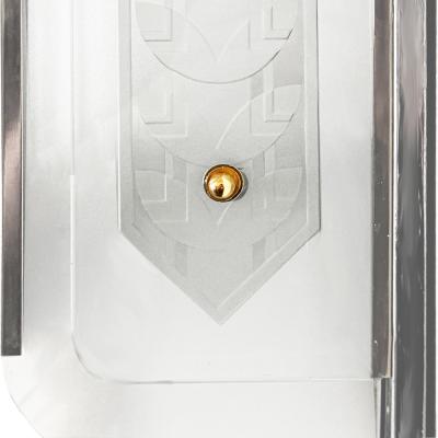 Original 1931 Art Deco Pair of Wall Sconces from The Wiltern Theater