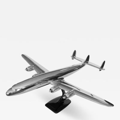 Original Aluminum Scale Model Lockheed Constellation