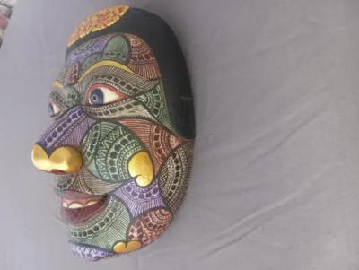 Original Bali Masks Hand Painted Carved Pande Made Taban