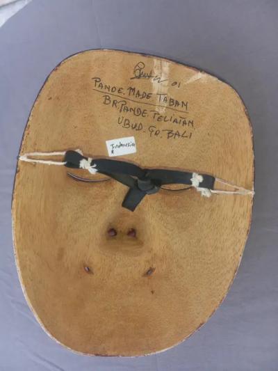 Original Bali Masks Hand Painted Carved Pande Made Taban