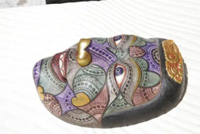 Original Bali Masks Hand Painted Carved Pande Made Taban