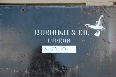 Original Enameled London Underground Subway sign