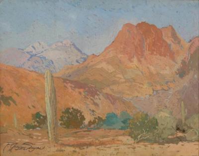 Original Fred Grayson Sayre Plien Air Oil Painting Sedona Arizona Landscape