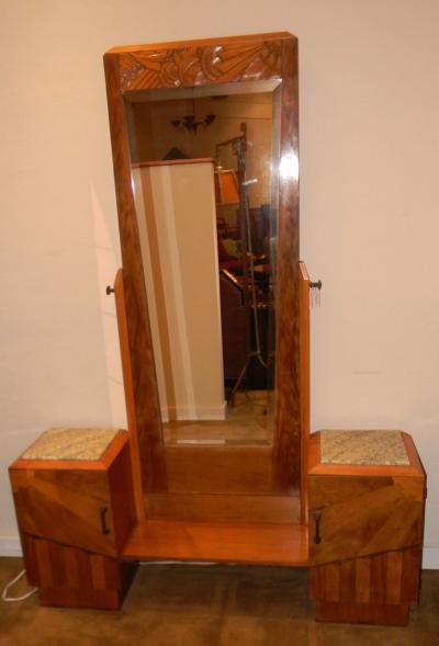 Original French Art Deco Vanity