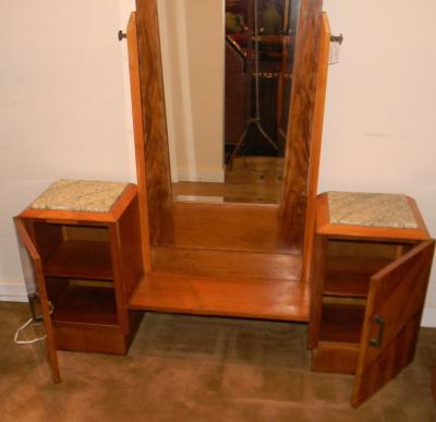 Original French Art Deco Vanity