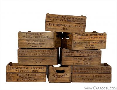 Original Old Wooden Decorative Boxes