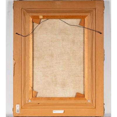 Original William Weintraub Oil Painting Portrait of a Boy