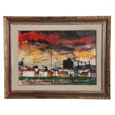 Original oil painting by Piero Cruciani