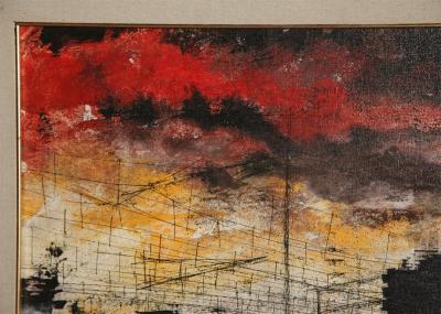 Original oil painting by Piero Cruciani