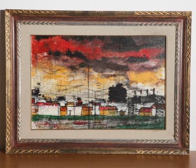 Original oil painting by Piero Cruciani