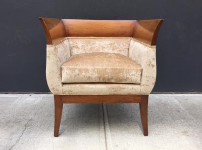 Orlando Diaz Azcuy Pair Orlando Diaz Azcuy Club Chairs for HBF