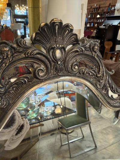 Ornate Vintage Italian Vanity Mirror 1960s