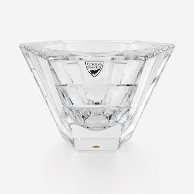 Orrefors Scala Crystal Bowl By Martti Rytk nen 