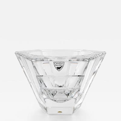 Orrefors Scala Crystal Bowl By Martti Rytk nen 
