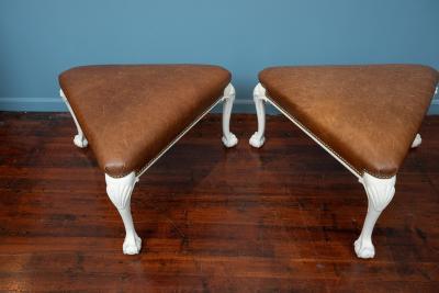 Oscar De La Renta Pair of Oscar de la Renta Ottoman