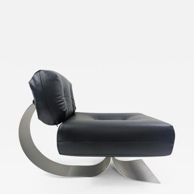 Oscar Niemeyer Mid Century Alta Lounge Chair by Oscar Niemeyer for Mobilier International