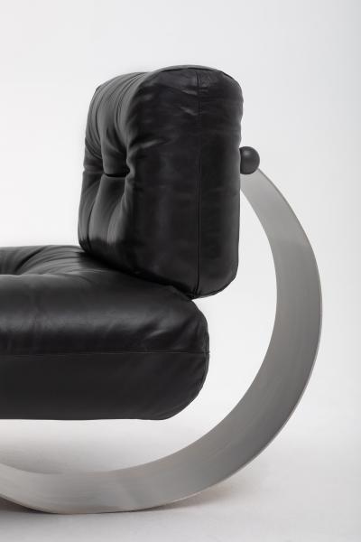 Oscar Niemeyer Oscar Niemeyer Alta Lounge Chair and Ottoman for Mobilier International 1971