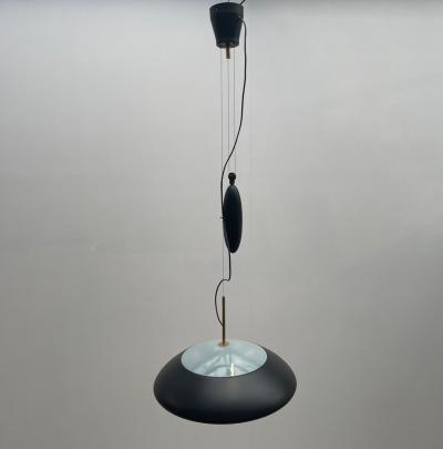 Oscar Torlasco Mid Century Modern Suspension Light by Oscar Torlasco