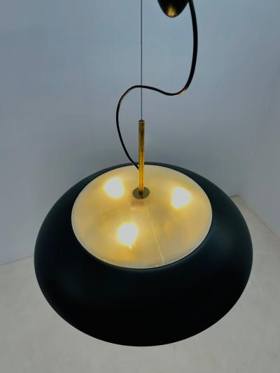 Oscar Torlasco Mid Century Modern Suspension Light by Oscar Torlasco