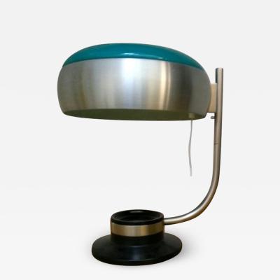 Oscar Torlasco Mod 729 Table Lamp with Green Glass