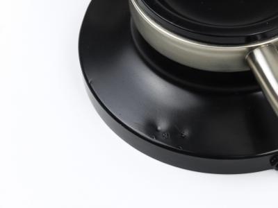 Oscar Torlasco Oscar Torlasco Black Nickel Table Desk Swivel Lamp Lumi Milano Italy 1960s