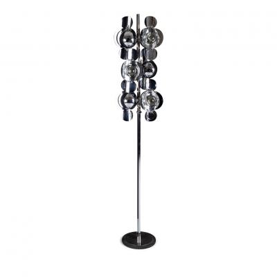 Oscar Torlasco Oscar Torlasco Chrome Floor Lamp