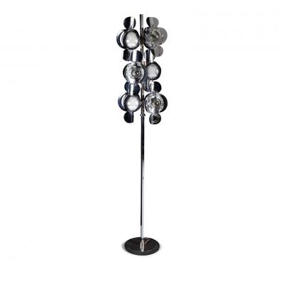 Oscar Torlasco Oscar Torlasco Chrome Floor Lamp