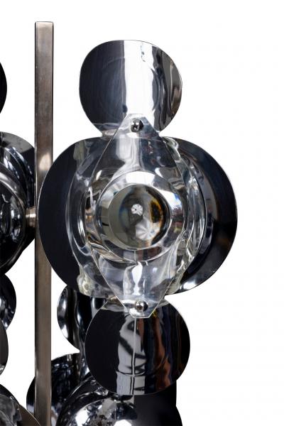 Oscar Torlasco Oscar Torlasco Chrome Floor Lamp