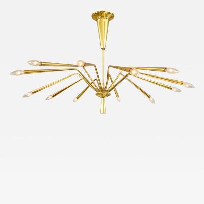Oscar Torlasco Oscar Torlasco Futurist Spider Chandelier 1960