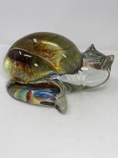 Oscar Zanetti Murano Glass Cat
