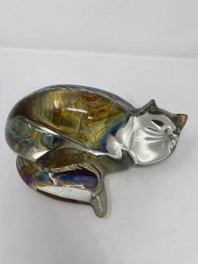 Oscar Zanetti Murano Glass Cat