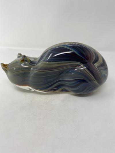 Oscar Zanetti Murano Glass Cat