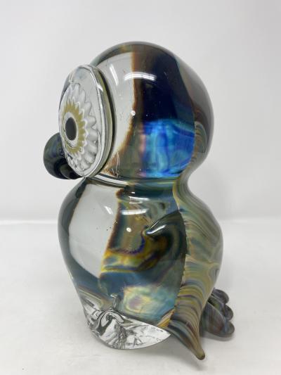 Oscar Zanetti Murano Glass Owl