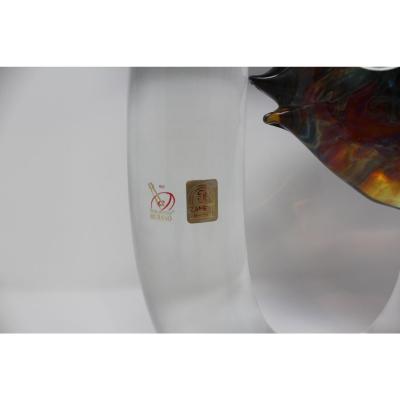 Oscar Zanetti Pair of Fish by Oscar Zanetti Figurine