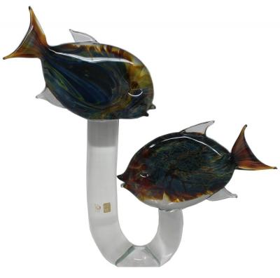 Oscar Zanetti Pair of Fish by Oscar Zanetti Figurine