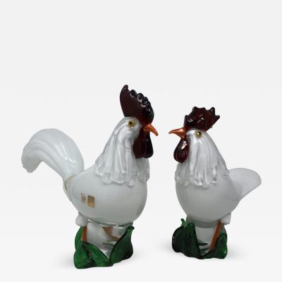 Oscar Zanetti Rooster Hen by Zanetti