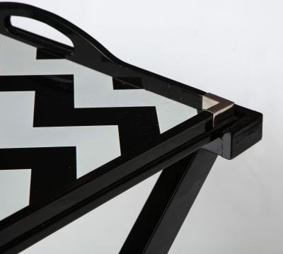 Oscar de la Renta for Lunt Folding Lacquered Tray Table