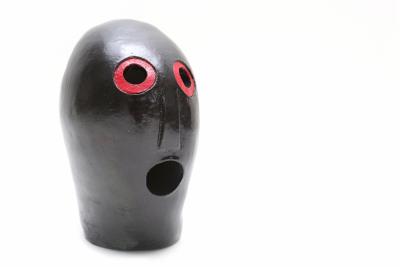 Oskar Schlemmer Ceramic Mask Sculpture attributed to Oskar Schlemmer