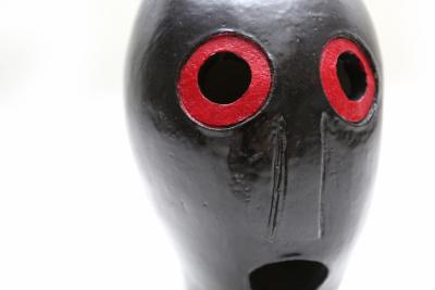 Oskar Schlemmer Ceramic Mask Sculpture attributed to Oskar Schlemmer