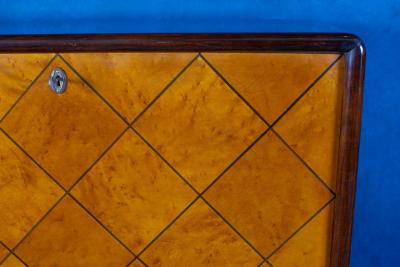 Osvaldo Borsani Amazing Mid Century Italian Bar Cabinet 1940 Attributed to Osvaldo Borsani