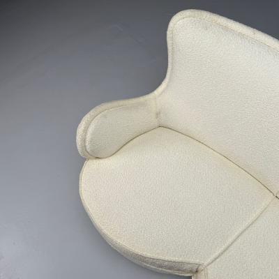 Osvaldo Borsani Attribution Heart Sofa Italian Mid Century Modern 1950s