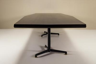 Osvaldo Borsani Boat shaped T58 Conference or Dining Table by Osvaldo Borsani for Tecno