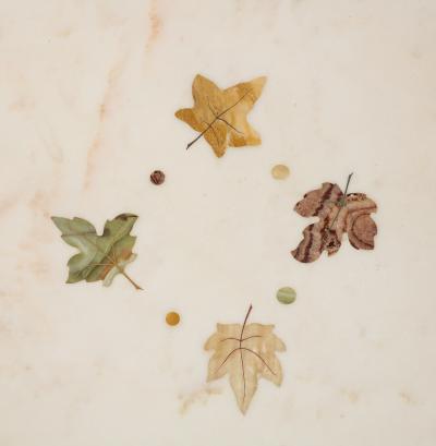 Osvaldo Borsani Circular Dining Table No 7387 by Osvaldo Borsani for ABV