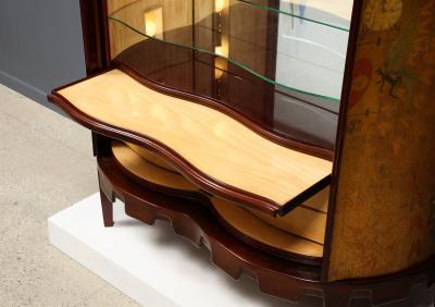 Osvaldo Borsani Drinks Cabinet Model No 6534B by Osvaldo Borsani for ABV