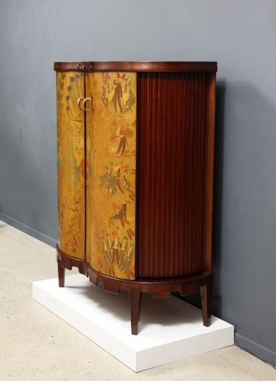 Osvaldo Borsani Drinks Cabinet Model No 6534B by Osvaldo Borsani for ABV